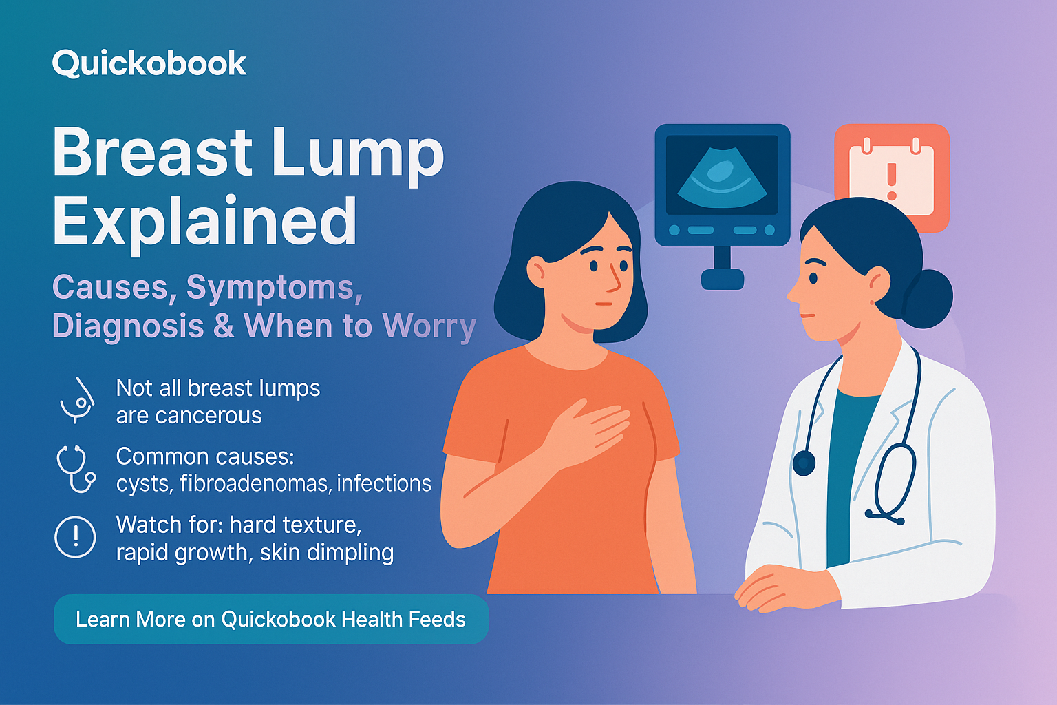Breast Lump Explained: Causes, Symptoms, Diagnosis & When To Worry