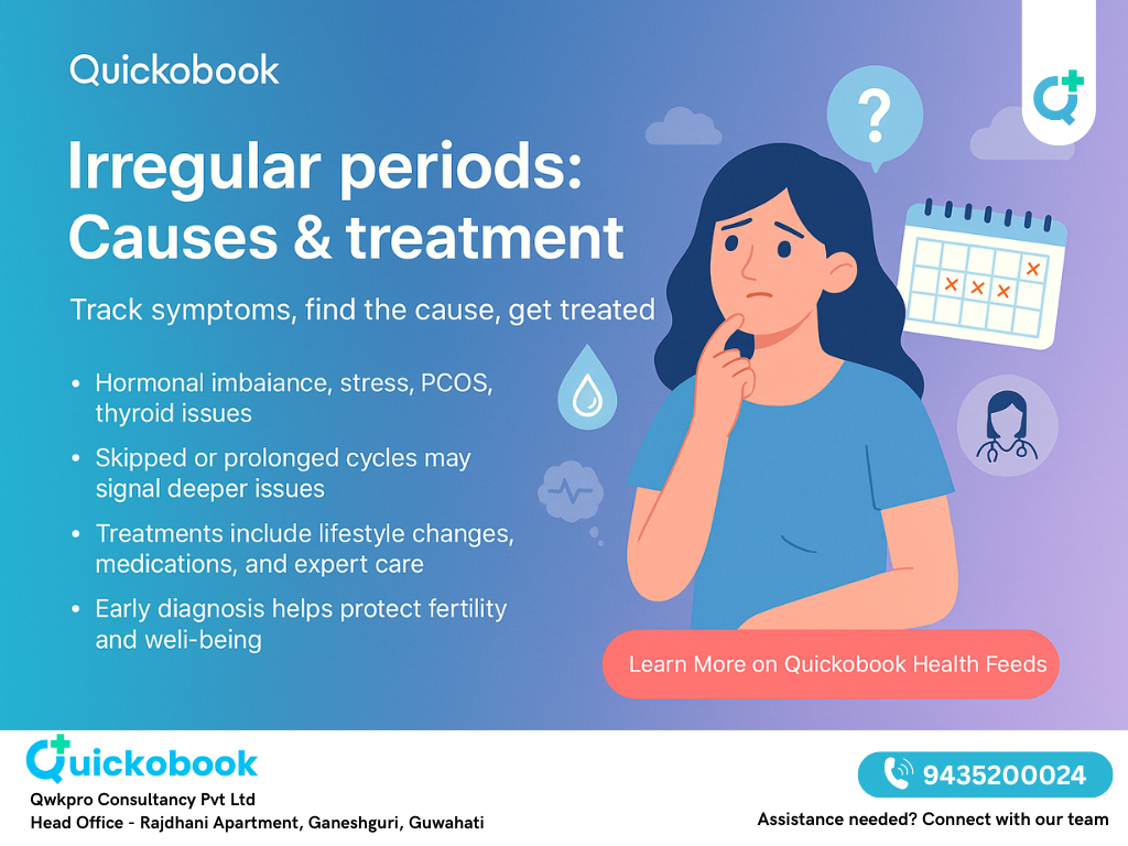 Causes And Treatment Of Irregular Periods: Understanding Pcos And When To See A Gynaecologist