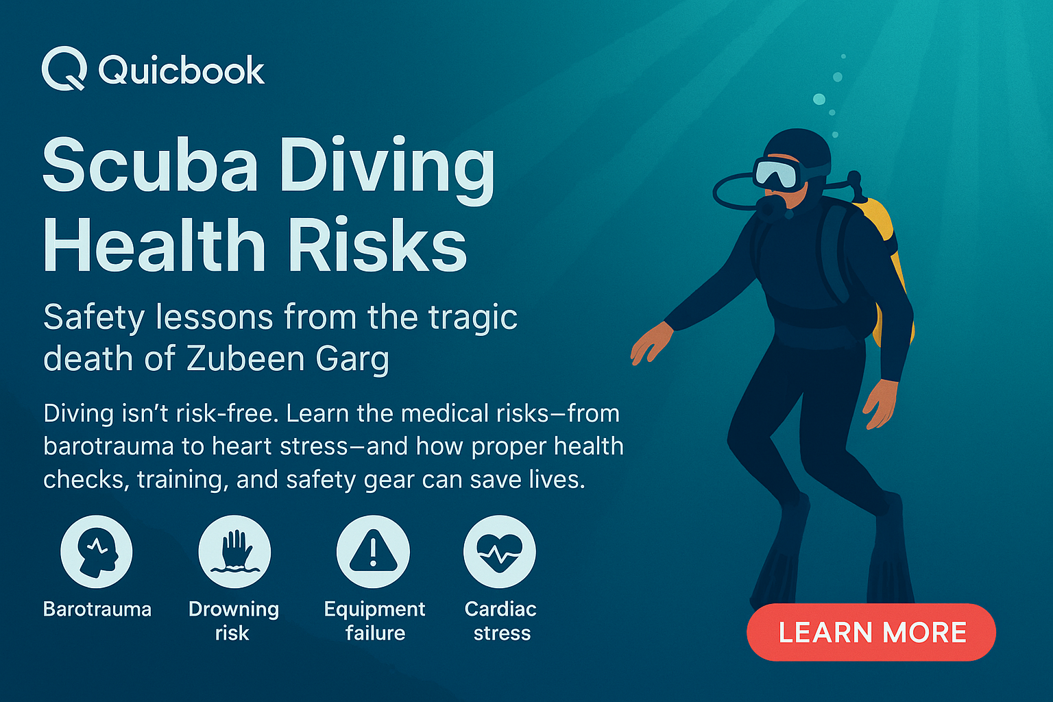 Zubeen Garg’s Death: Scuba Diving Health Risks & Safety Tips