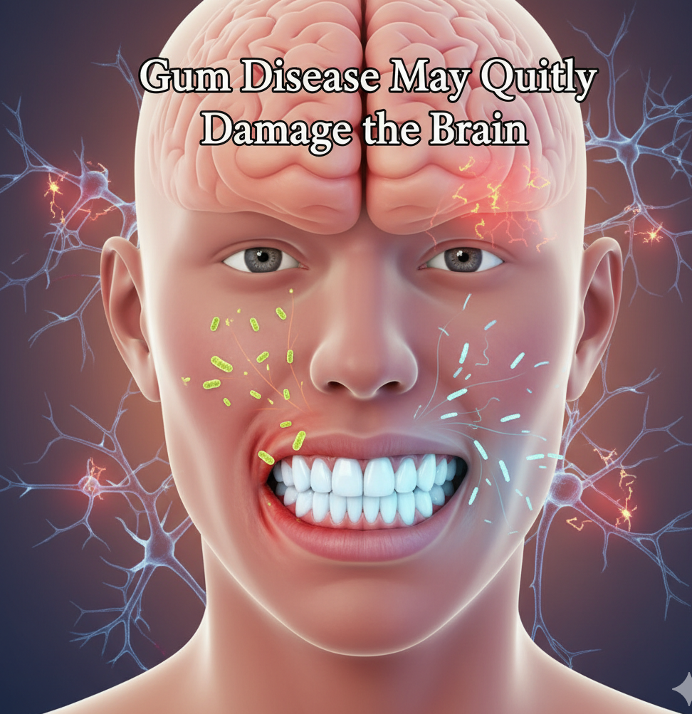 Gum Disease May Quietly Damage The Brain, Scientists Warn