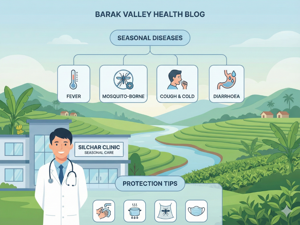 Barak Valley Health: Common Seasonal Diseases & Quick Medical Help In Silchar