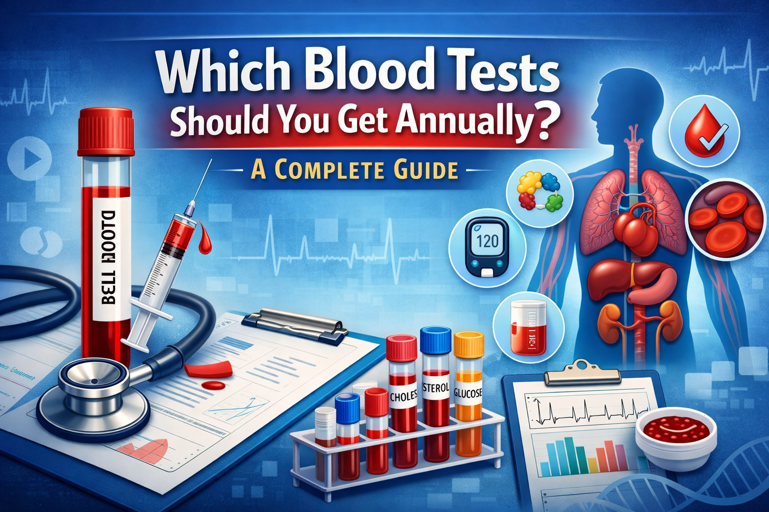 Which Blood Tests Should You Get Annually? A Complete Guide