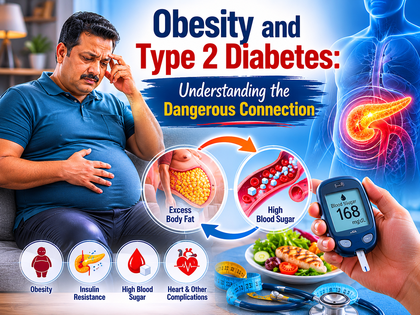 Obesity And Type 2 Diabetes: Understanding The Dangerous Connection