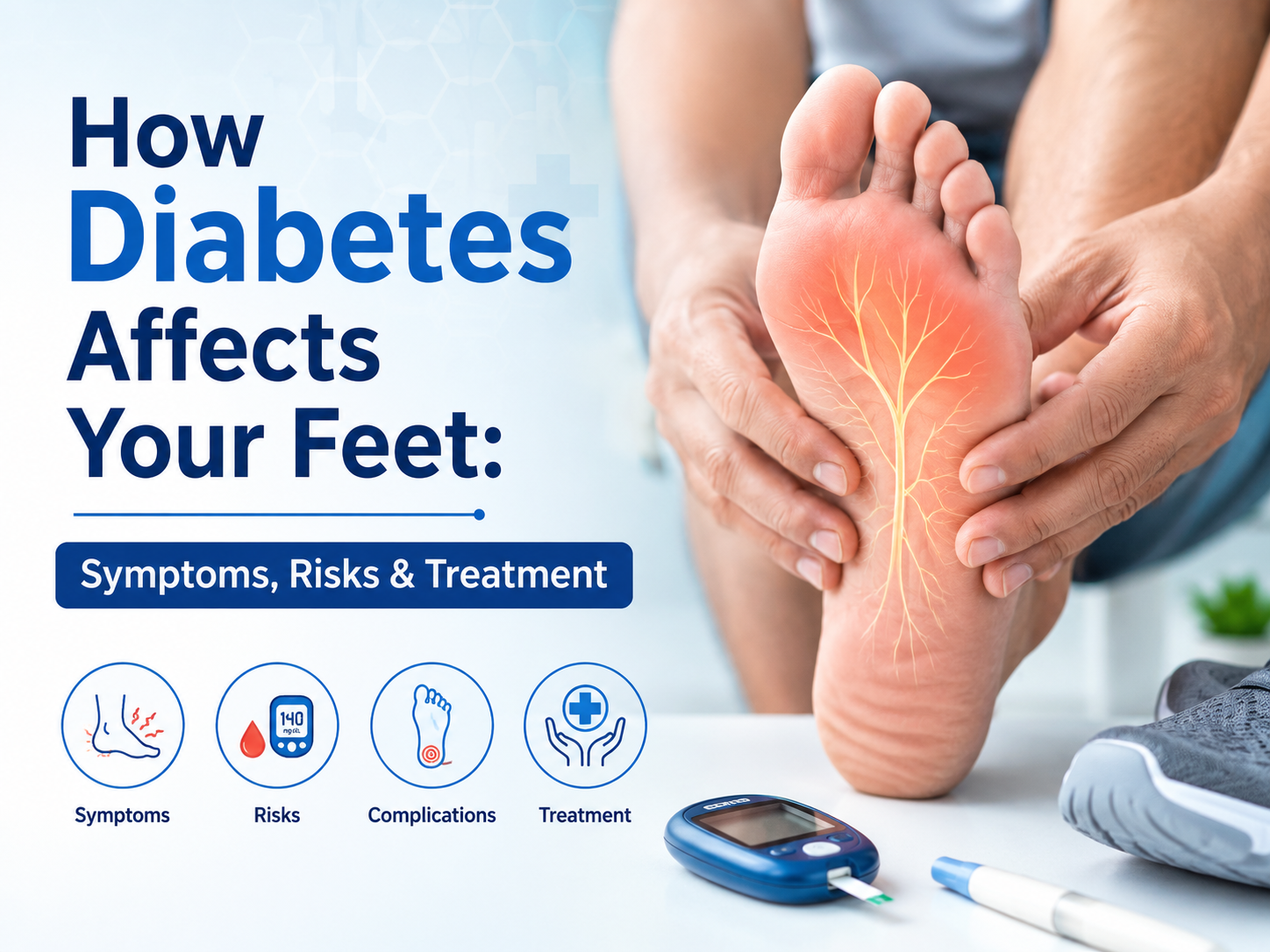 How Diabetes Affects Your Feet: Symptoms, Risks & Treatment