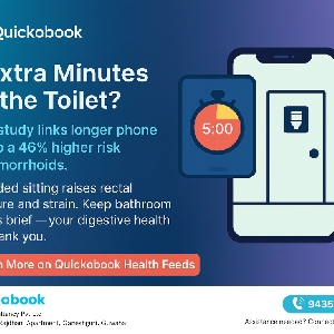 Just 5 Extra Minutes Of Scrolling On The Toilet Can Raise The Risk Of This Disease By 46%, New Study Warns