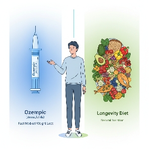 Ozempic Vs. Longevity Diet: Which Works Better For Weight Loss? Expert Weighs In