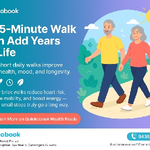 Even A 15-minute Walk May Help Boost Your Longevity